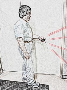 電子歩行装具の写真