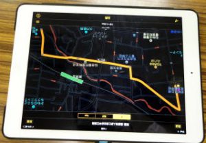 タブレット端末の写真